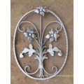 Forged Iron Decoration Components for Wrought iron Handrail Forged Ornaments Panels for wrought iron fence or gate